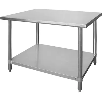 Dílenský stůl Centrální pracovní stůl, HENDI, Budget Line, 1600x600x(H)850mm