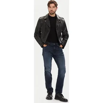 Pánské oblečení HUGO Jeansy Ash 50541568 Tmavomodrá Slim Fit 30_32