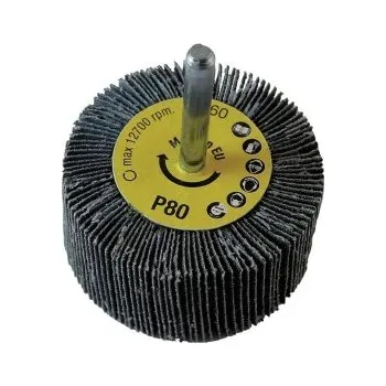 Brusný kotouč Lamelový kotouč na stopce 80x50x6, zr. 60 korund