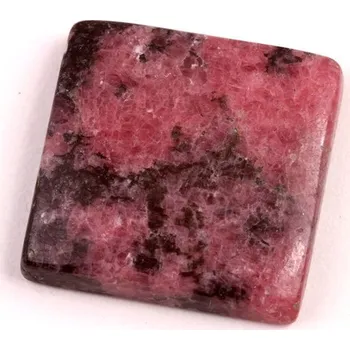 Sběratelství Kabošon Růžový Rhodonit č.6471 (25x25x6mm)