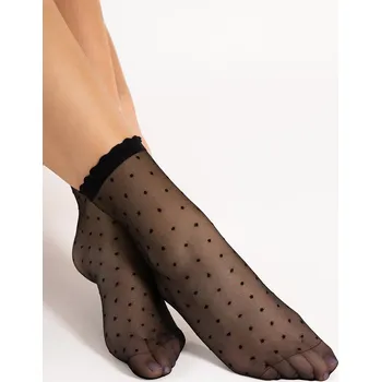 Dámské punčochy Silonkové ponožky Fiore Bella 20 DEN G1153 Barva: Černá, Velikost: UNI