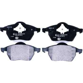 Brzdová destička Sada brzdových destiček, kotoučová brzda HELLA PAGID 8DB 355 008-001