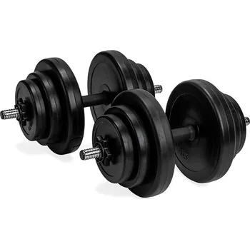 Činkový set VIRTUFIT Adjustable Dumbbellset - Vinyl 2 x 14 kg