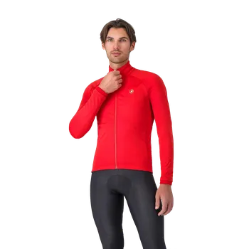Cyklistická bunda Bunda CASTELLI Competizione Red XXL