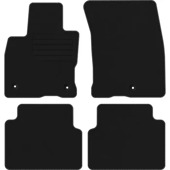 autokoberec Kobercové rohože Edecor velurové 4 ks
