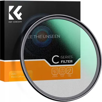 Efektový filtr K&F Concept Difuzní filtr Black Mist 1/4 Nano C 72mm