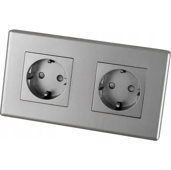 Elektrická zásuvka Elektrická Zásuvka MIUUN šedá