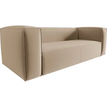 Pohovka Cosmopolitan Design Pískově hnědá sametová trojmístná pohovka Mackay 200 cm