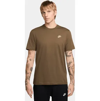 Pánské tričko Nike NSW Club tričko - 0 - hnědá - XL