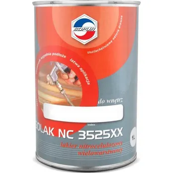 Lak na dřevo Vrchní lak SOPUR SOLAK NC polomatný 5L