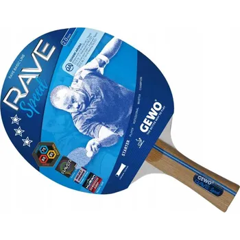 Pingpongová pálka RAKETA pálka NA STOLNÍ TENIS ping pong Gewo Rave Speed ofenzivní