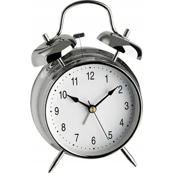 Budík Budík Dostmann šedý 11,6 cm