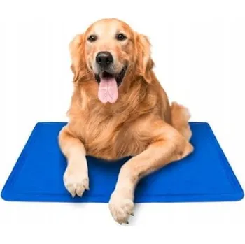 Pelíšek pro psa CHLADICÍ PODLOŽKA gelová pro psa kočku zvířata 50x65 cm velká L