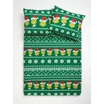 Sinsay - Bavlněné ložní prádlo s vánočním motivem Grinch - zelená - 359FX-77X - 359FX-77X-ONE