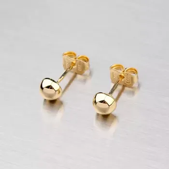 Náušnice Náušnice žluté zlato 12-071