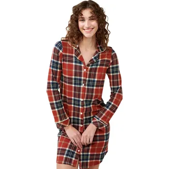 Dámská noční košile Propínací noční košile Vamp pro ženy 21511 blue velikost 3XL