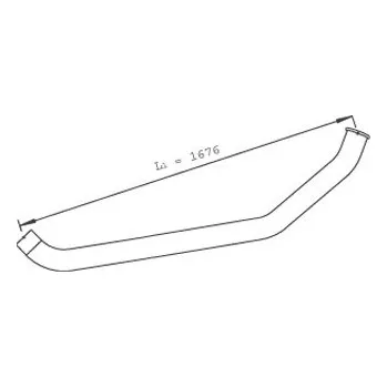 Výfuková trubka Výfuková trubka DINEX DIN47626