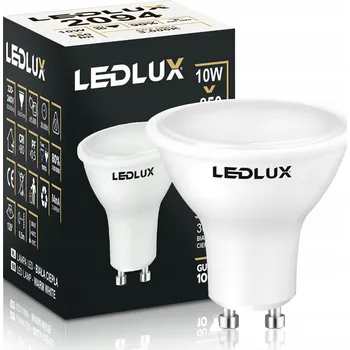 Žárovka LED žárovka GU10 10 W LEDLUX teplá bílá 3000 K 850 lm