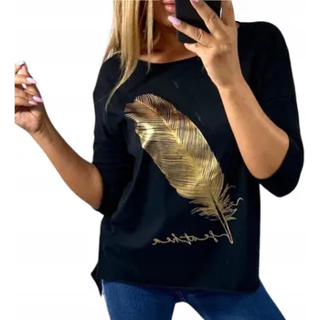 Dámská košile Genesy halenka rukáv 3/4 střih asymetrický velikost 58