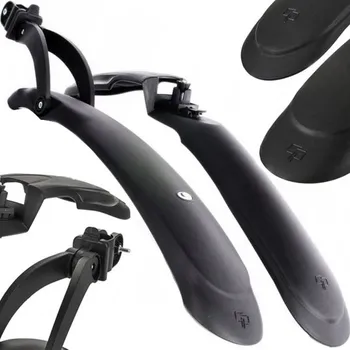 Blatník na kolo Blatníky na kolo Simpla Gp Pro černé, plastové, pro kola 26-29 palců