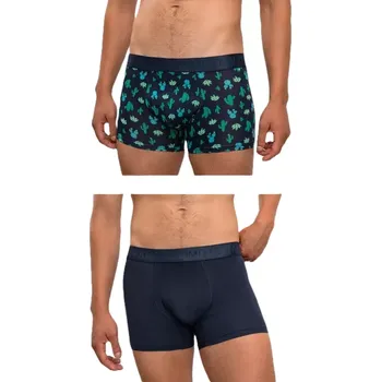 Boxerky Pohodlné pánské boxerky - set 2 ks Vamp 16863 velikost XL-54/56