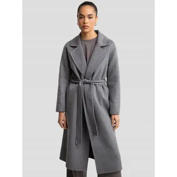 Dámské oblečení Big Star dámský kabát šedý klasický bez kapuce velikost M
