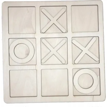 Obraz Dřevěná desková piškvorky dárek pro dítě NORIMPEX