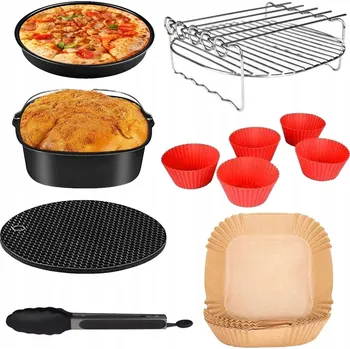 Sada příslušenství pro horkovzdušnou fritézu Philips XXL – na pizzu a těsto