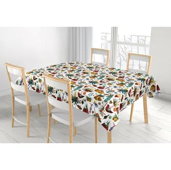 ubrus Bellatex Ubrus Vánoce Vánoce, 120 x 140 cm, červená