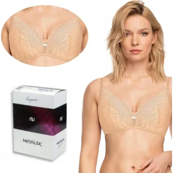 Podprsenka Push-up podprsenka Clarisa Nipplex béžová 80C