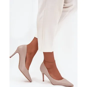 Dámské lodičky Dámské lodičky z eko kůže Sivana Barva: Béžová, Velikost: 39