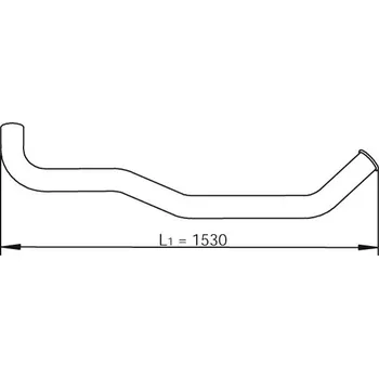 Výfuková trubka Výfuková trubka DINEX DIN47600
