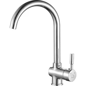 Vodovodní baterie Laveo Dřezová baterie Lete s otočným raménkem - BKU_068D, chrom