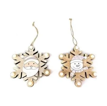 Hra na zahradu Zawieszka świąteczna drewniana ze światłem LED MIX (pl, 2000, ADAR)