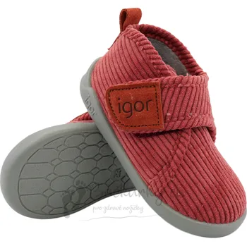 Chlapecké bačkory Dětské pantofle Igor Homie pana brick red (W10310-043) - vel. 26