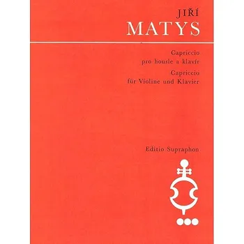 Capriccio pro housle a klavír Kniha