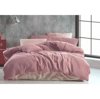 Povlečení Mušelínové povlečení růžové 140x200 70x90