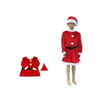 Karnevalový kostým Strój Pani Mikołajowej welurowy 13-15lat