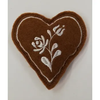 Vánoční dekorace Vánoční dekorace - perníček srdíčko č.2