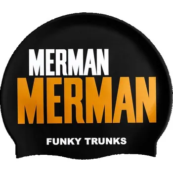 Plavecká čepice Plavecká čepice pro dospělé Silikonová Funky Trunks černá