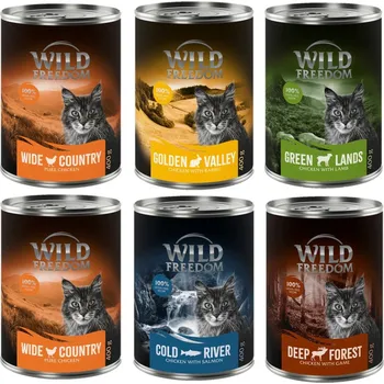 Krmivo pro psa 24x400g Wild Freedom Adult - mix