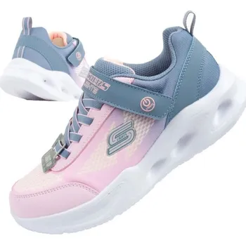 Chlapecká obuv Boty Skechers S Lights Sola Jr 303714L/GYLP 36