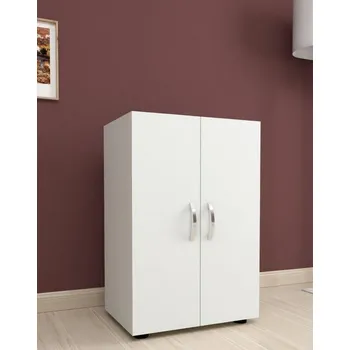 Komoda VerDesign SOFT dvoudveřová komoda, bílá