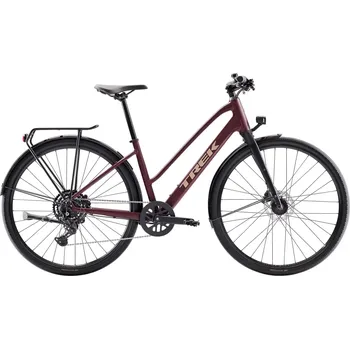 Trek FX Sport AL Equipped Midstep - Cobra Blood / Sedona Red Splatt e r M 2026, 27.5 2026, 27.5
