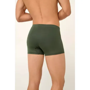 Boxerky Pánské boxerky Vamp Plain Micromodal 22853 green ivy velikost XXL