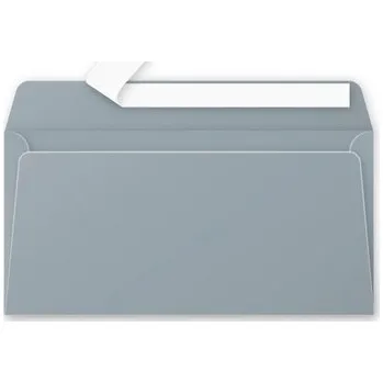 Obálka Obálka bez okénka DL (110 x 220 mm) šedá 20 ks