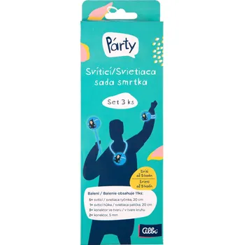 Desková hra Svítící sada smrtka, set 3 ks