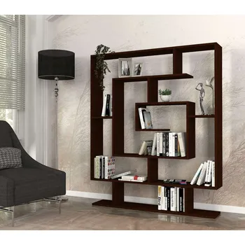 regál VerDesign SARMA policový regál, wenge