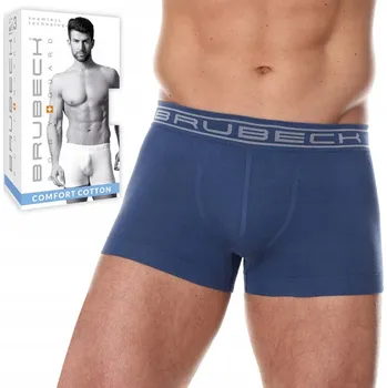 Pánské spodní prádlo Brubeck Spodní Prádlo Boxerky modré, velikost S