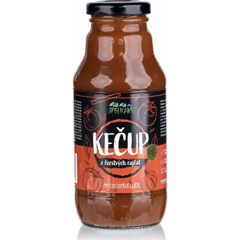 Pesto PELIKANS Kečup z čerstvých rajčat – jemný 330 g